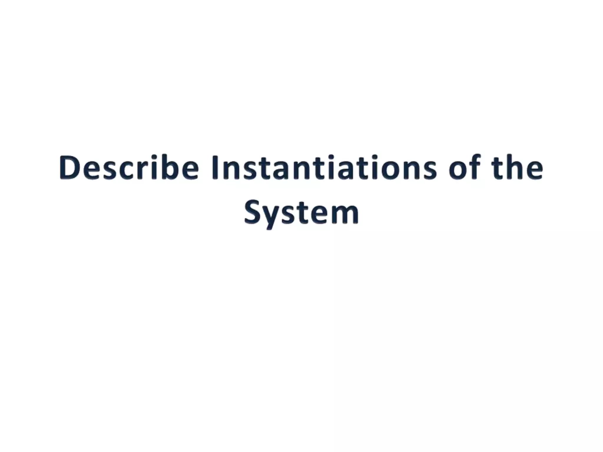 Architectural design presentation