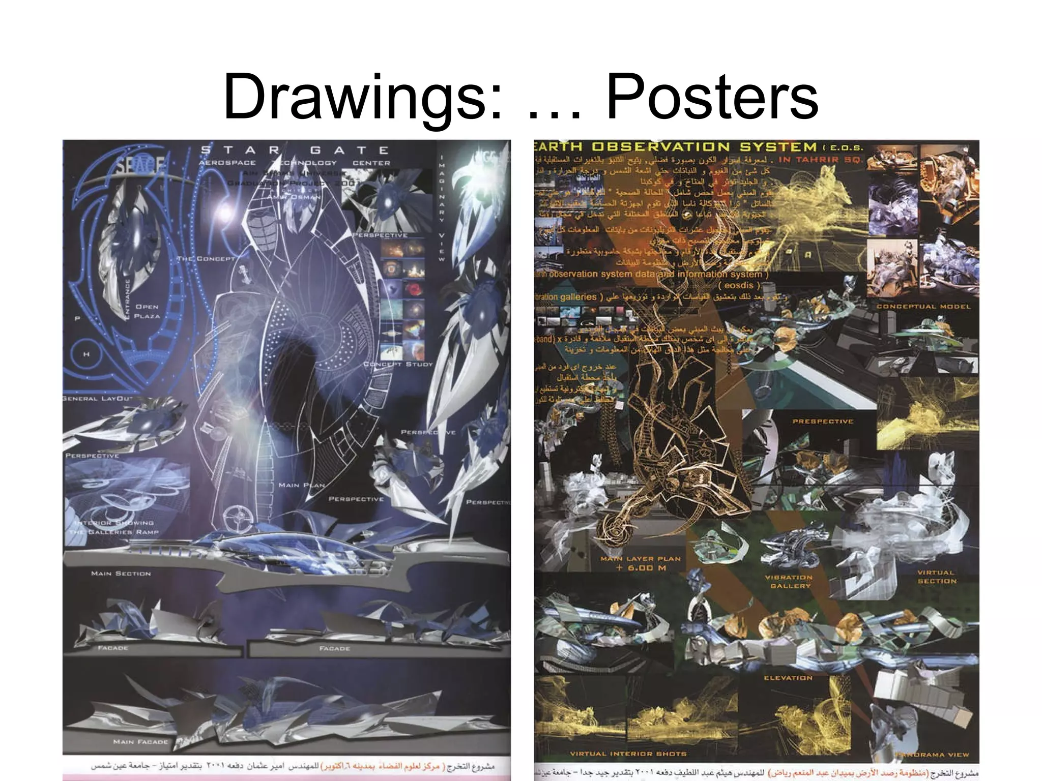 Drawings: … Posters 