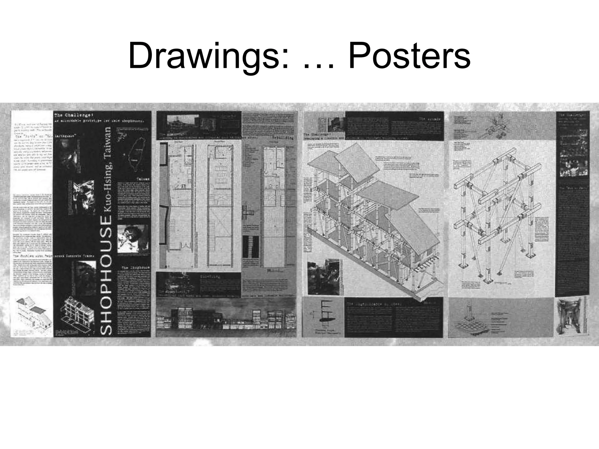 Drawings: … Posters 