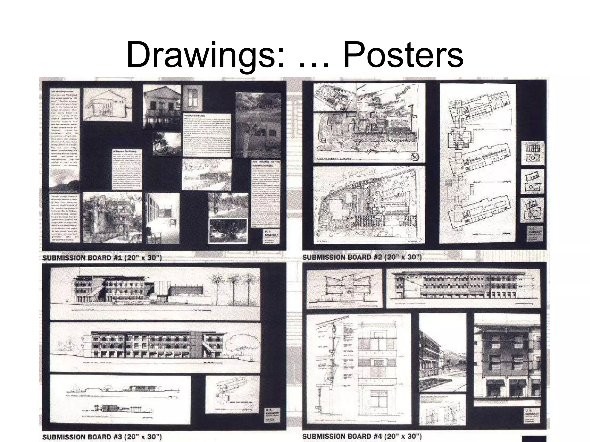 Drawings: … Posters 