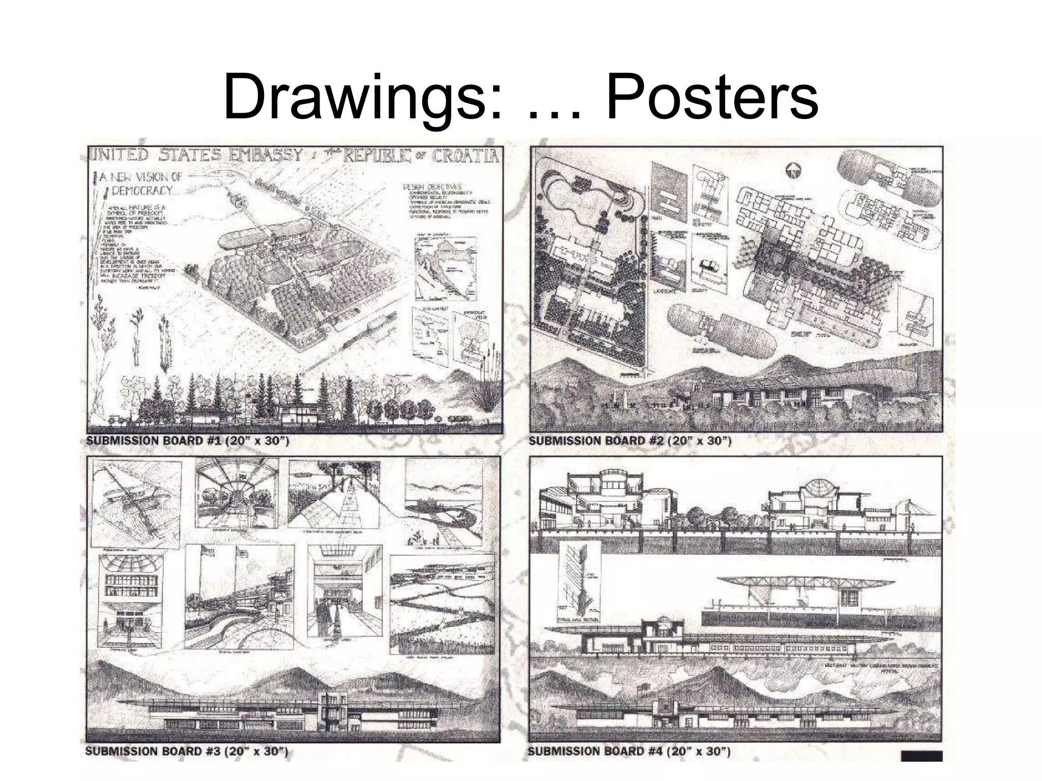 Drawings: … Posters 