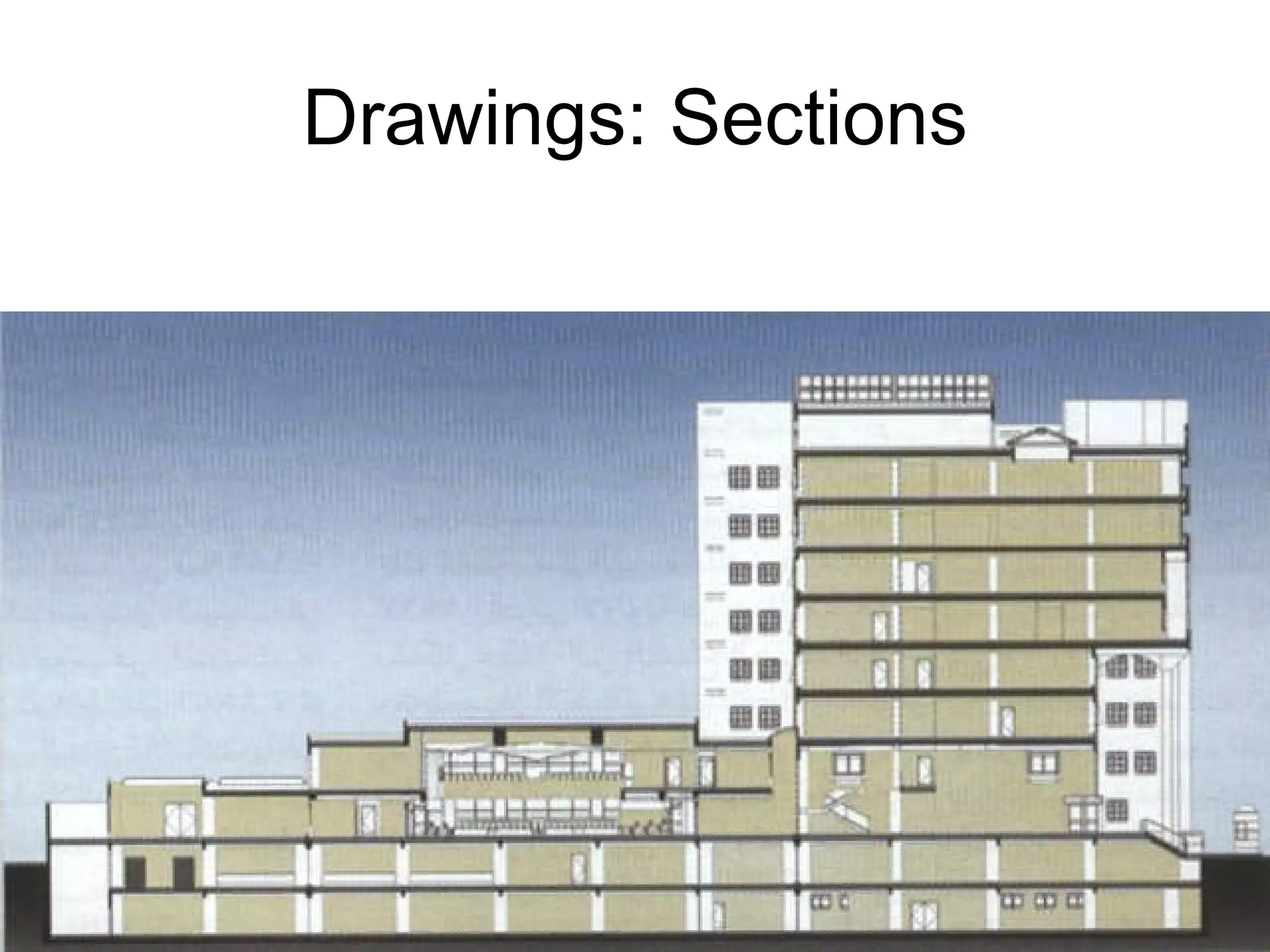 Drawings: Sections 