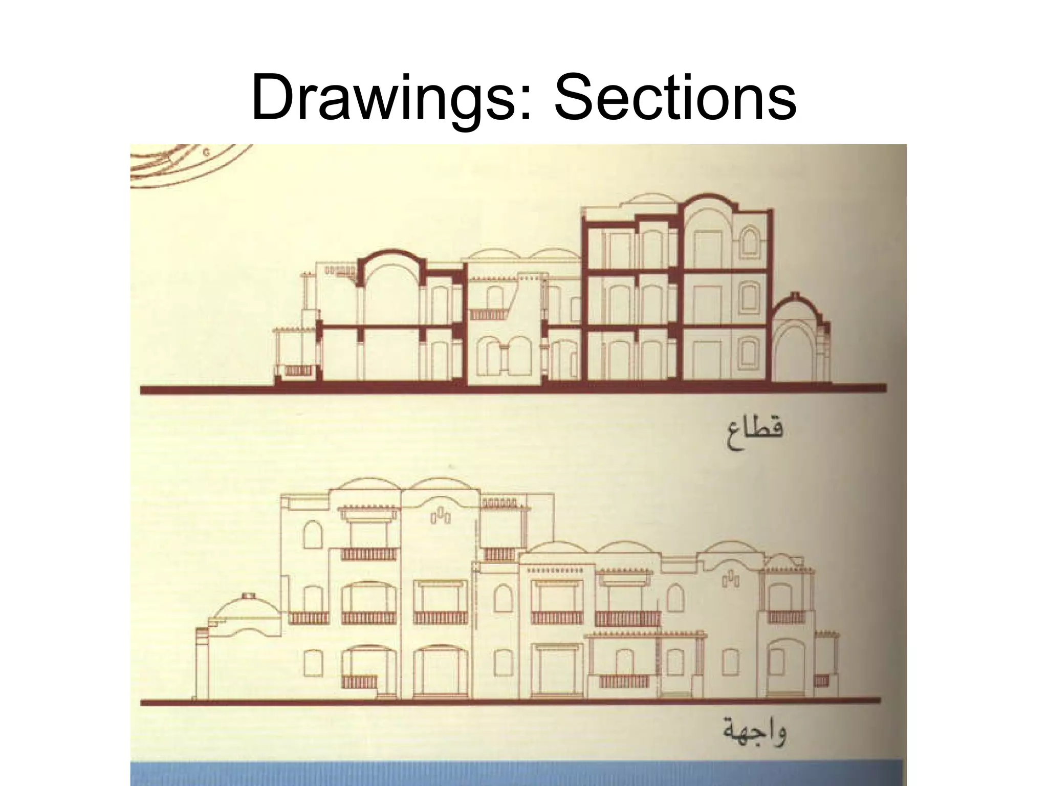 Drawings: Sections 