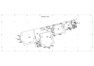 Architectural Ground floor plan