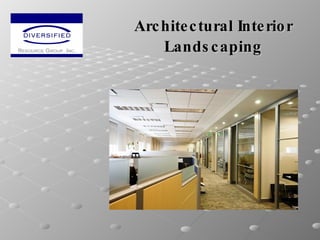 Architectural Interior Landscaping 