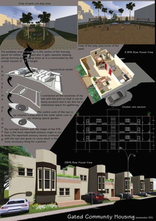 Architectural internship portfolio