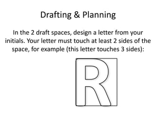 Architectural Letter Sculpture | PPTX