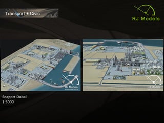 23
Seaport Dubai
1:3000
Transport + Civic
 