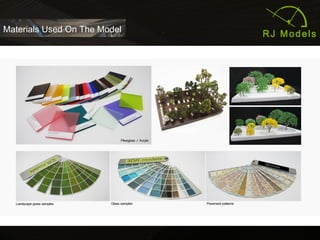 30
Materials Used On The Model
 