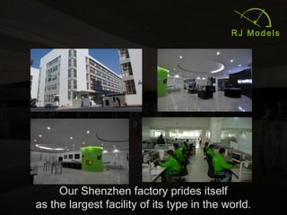 Our Shenzhen factory prides itself
as the largest facility of its type in the world.
 