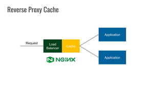 Application
Load
Balancer
Cache
Application
Request
Reverse Proxy Cache
 
