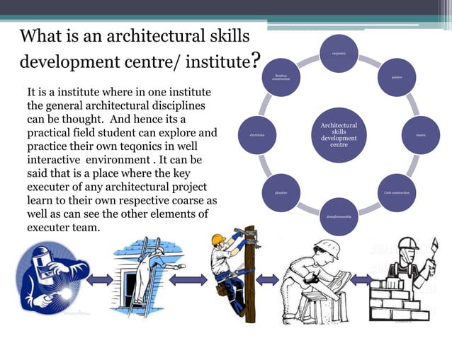 Architectural skills development centre | PPTX | Developmental Sites ...