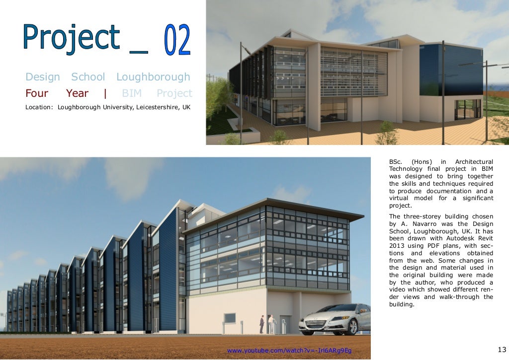 Architectural technologist & cad technician portfolio