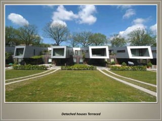 Detached houses Terraced