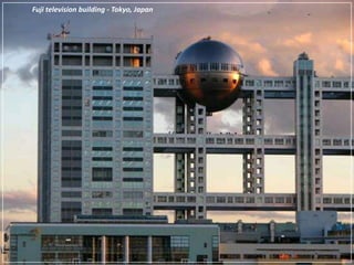 Fuji television building - Tokyo, Japan