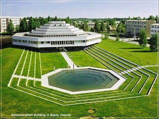Administration Building in Rapla, Estonia