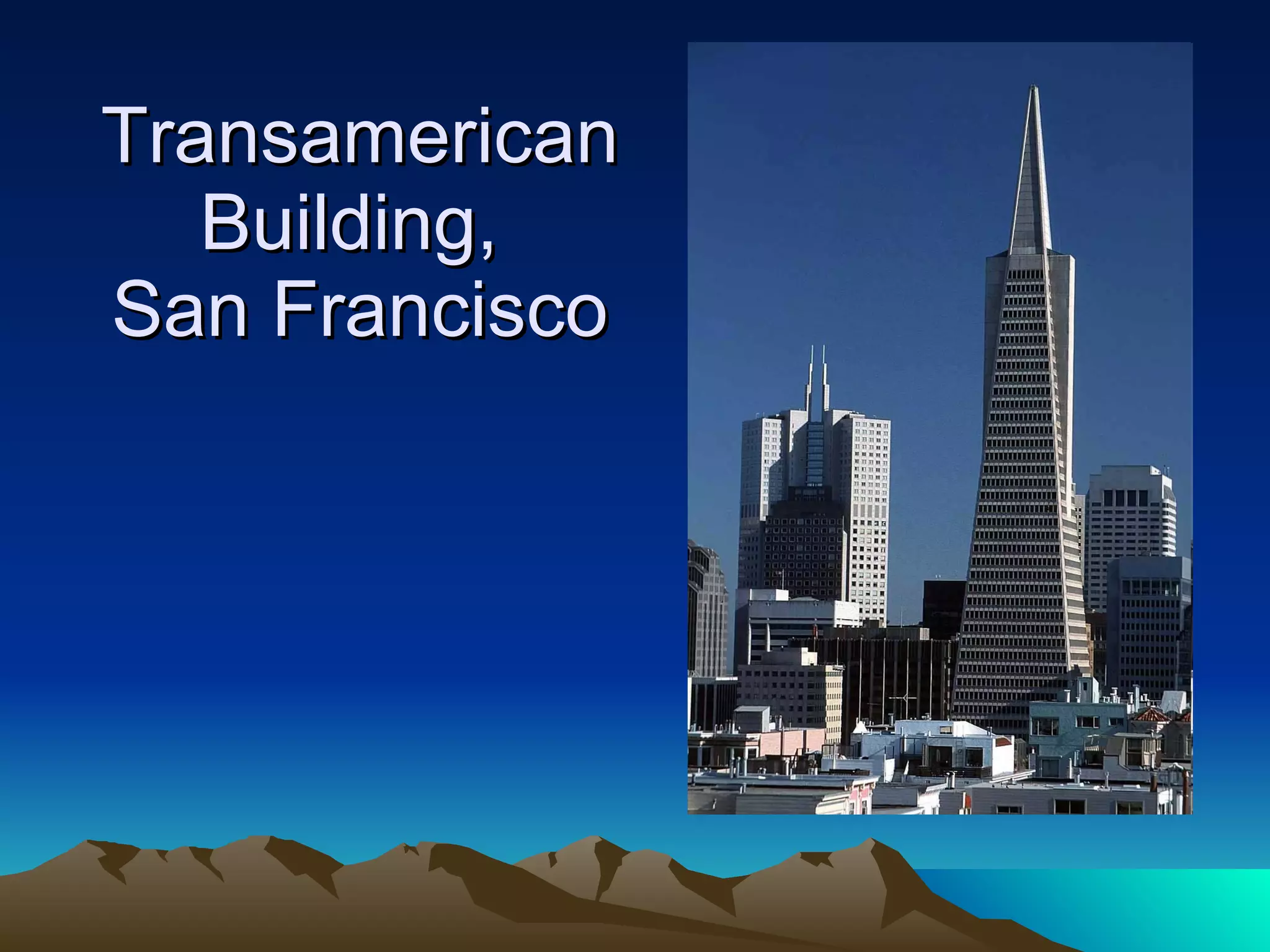 Transamerican Building, San Francisco