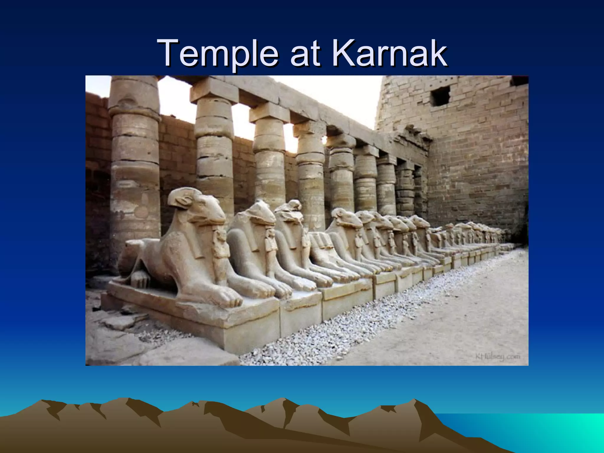 Temple at Karnak