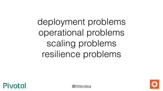 @littleidea
non-functional requirements
requirements, which if not met,
will make a system non-functional
 