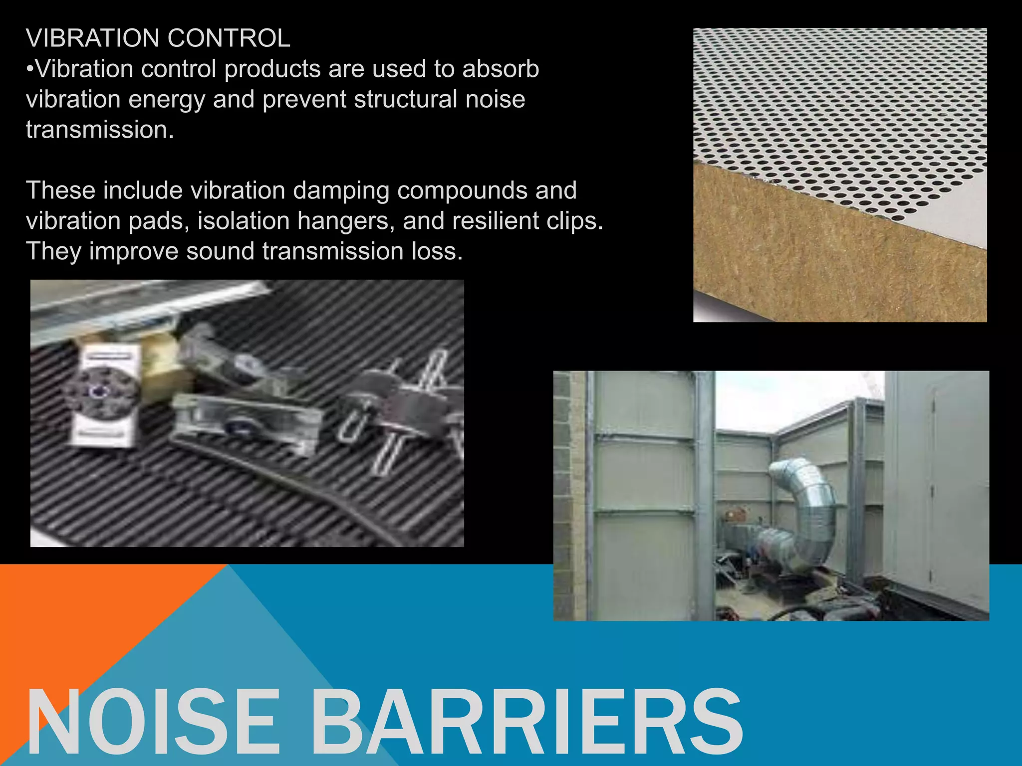 Architecture acoustical materials | PPTX