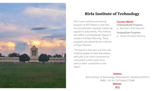 Top 10 Architecture Design Colleges in India | PDF