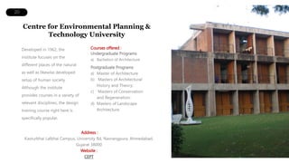 Top 10 Architecture Design Colleges in India | PDF