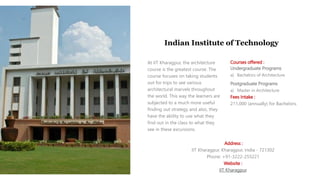 Top 10 Architecture Design Colleges in India | PDF