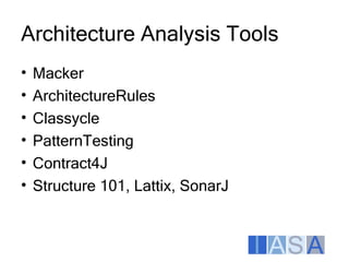 Architecture Enforcement Aspects Itarc2009