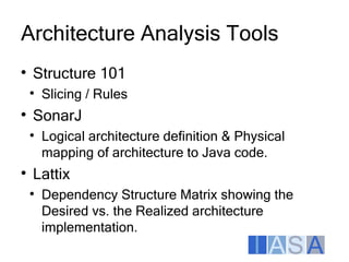 Architecture Enforcement Aspects Itarc2009
