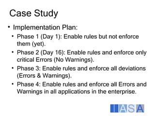 Architecture Enforcement Aspects Itarc2009