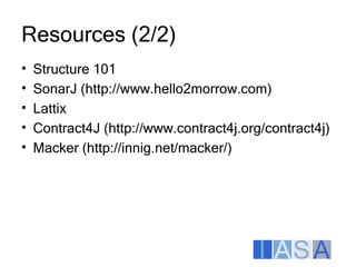 Architecture Enforcement Aspects Itarc2009