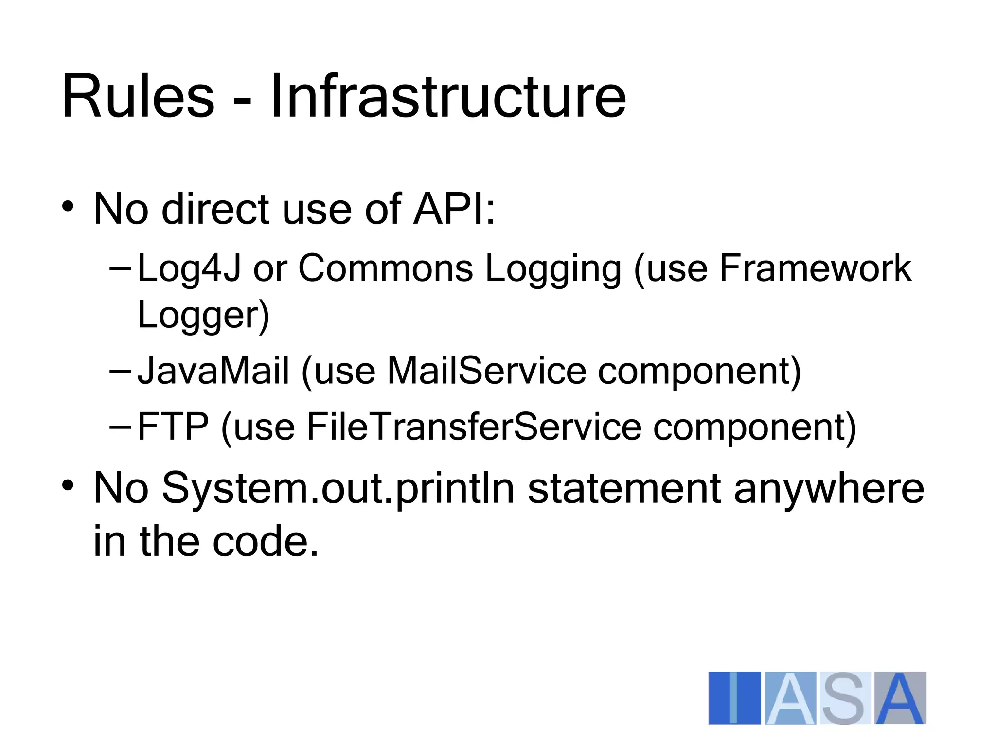Architecture Enforcement Aspects Itarc2009