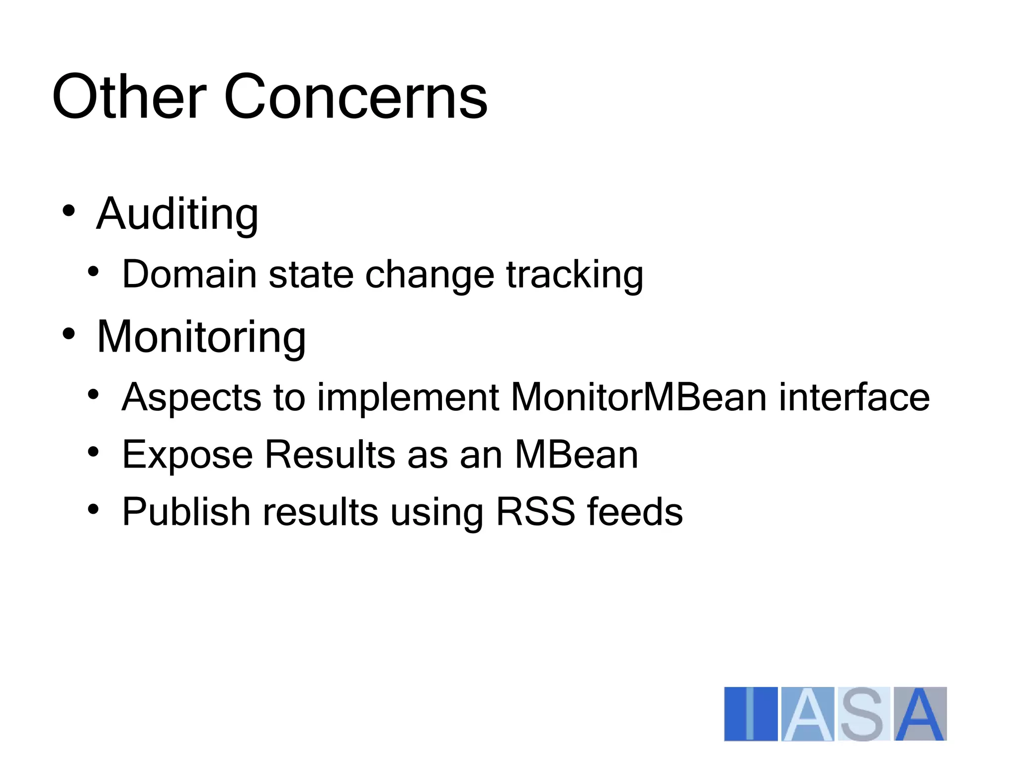 Architecture Enforcement Aspects Itarc2009