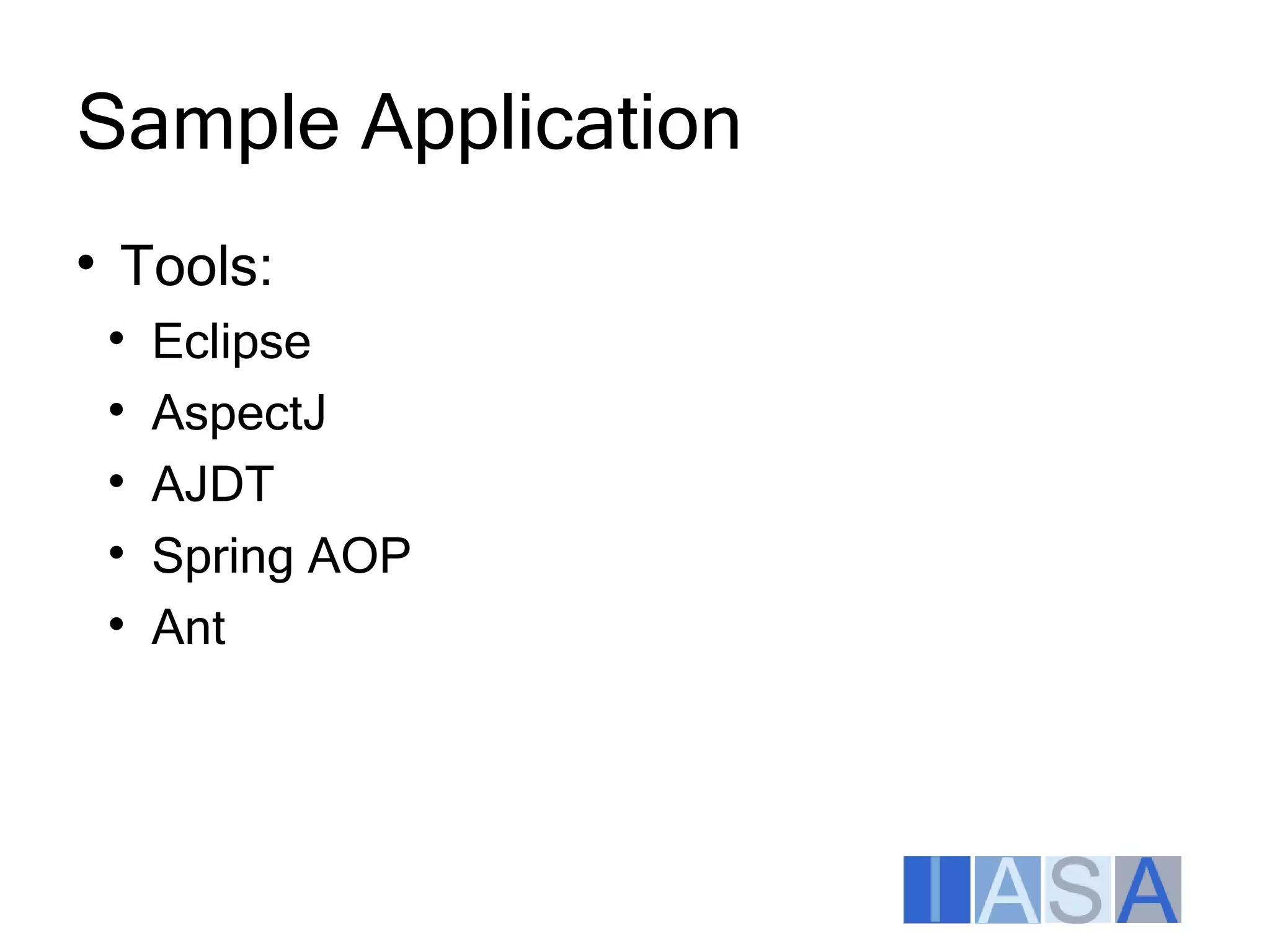 Architecture Enforcement Aspects Itarc2009