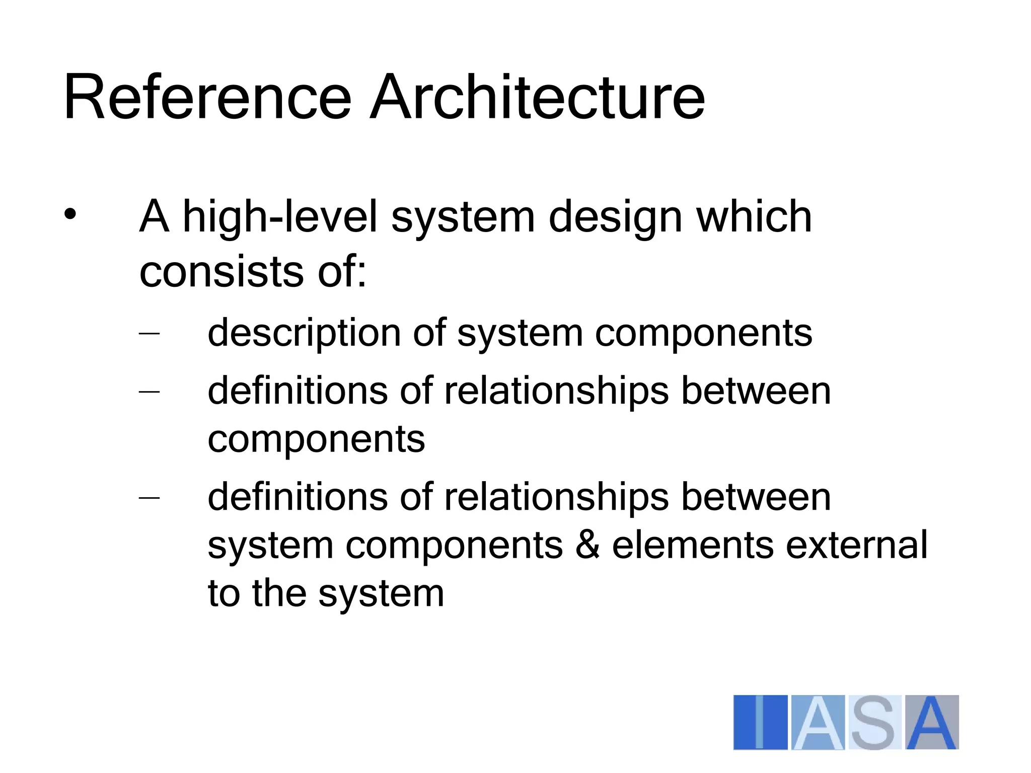 Architecture Enforcement Aspects Itarc2009