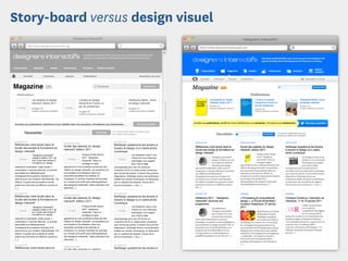 Story-board versus design visuel
                                                            *designers interactifs*

                             http://www.designersinteractifs.org
                                                                                      x
 