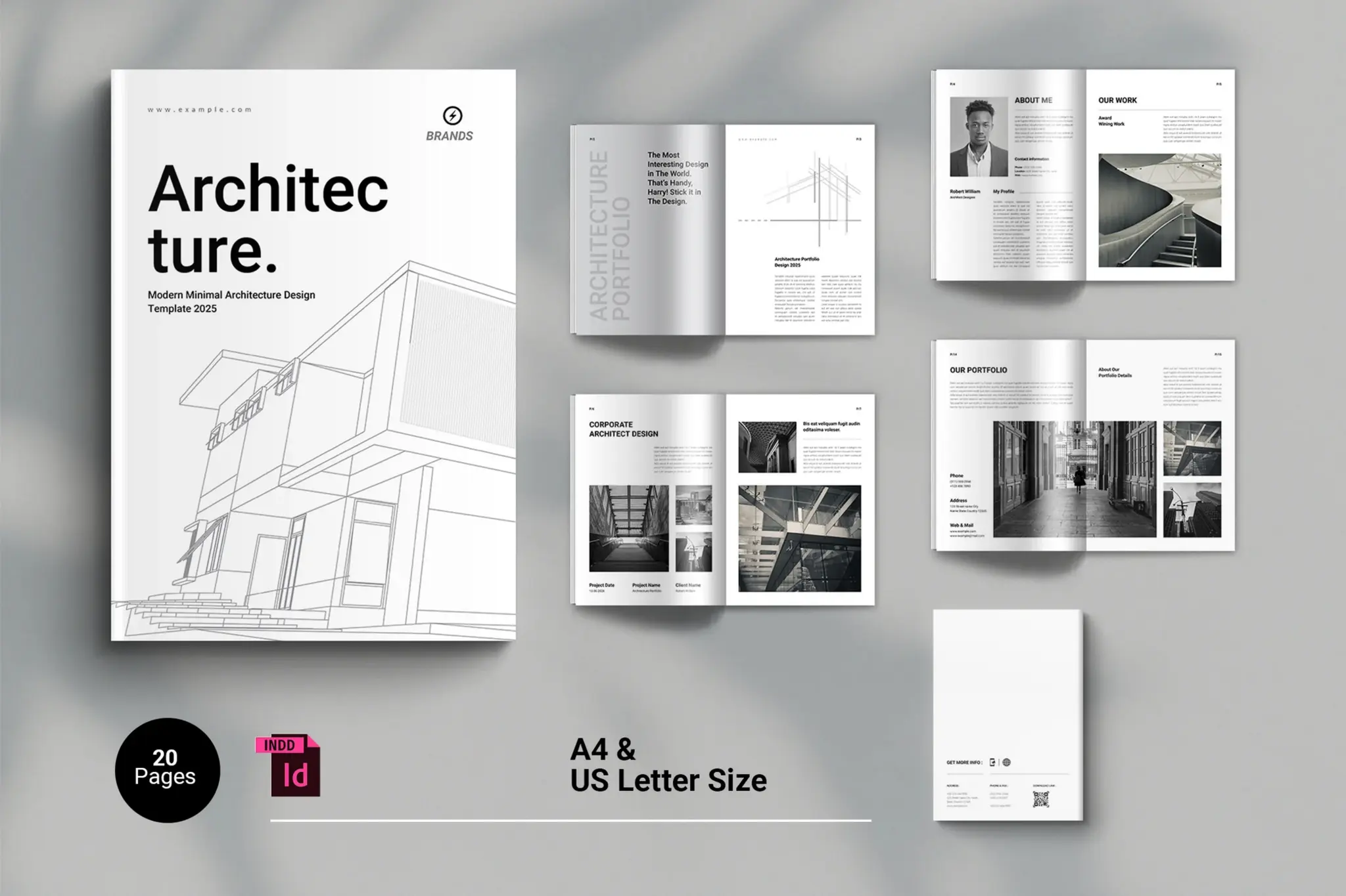 Architecture Portfolio – 50 Professional Templates