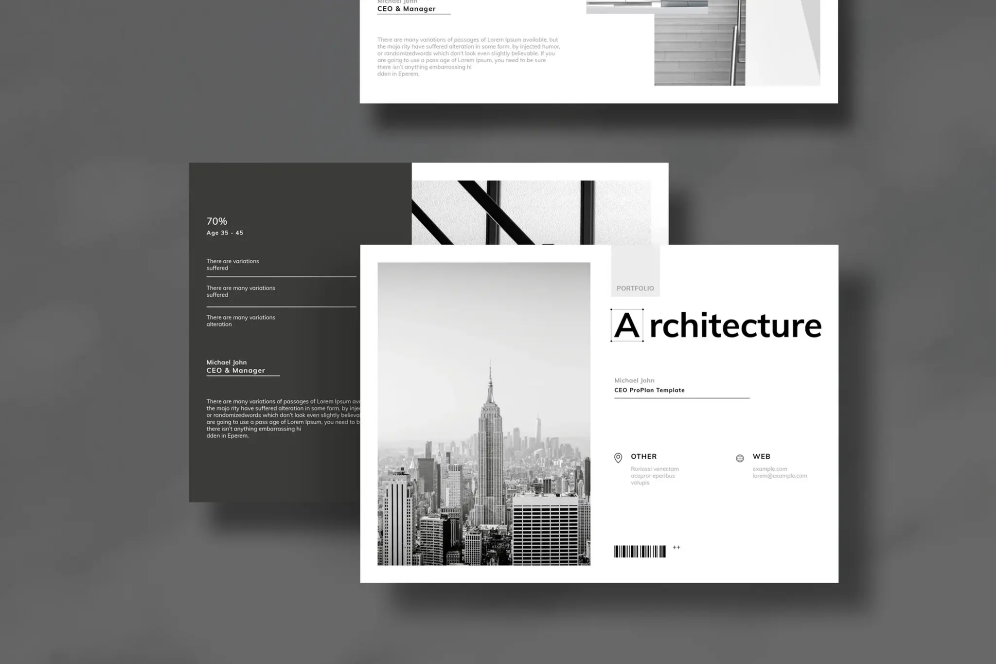 Architecture Portfolio – 50 Professional Templates