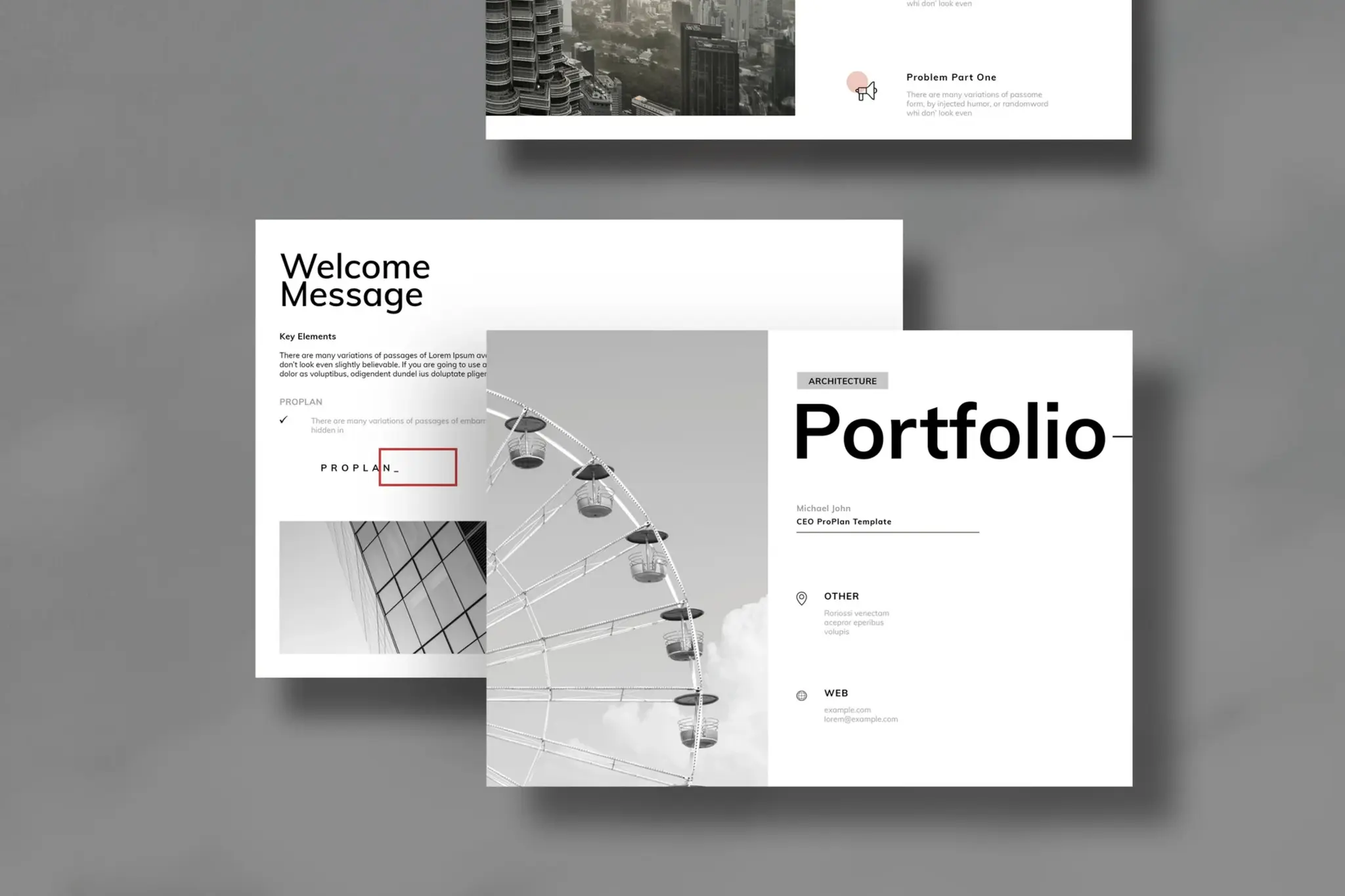 Architecture Portfolio – 50 Professional Templates