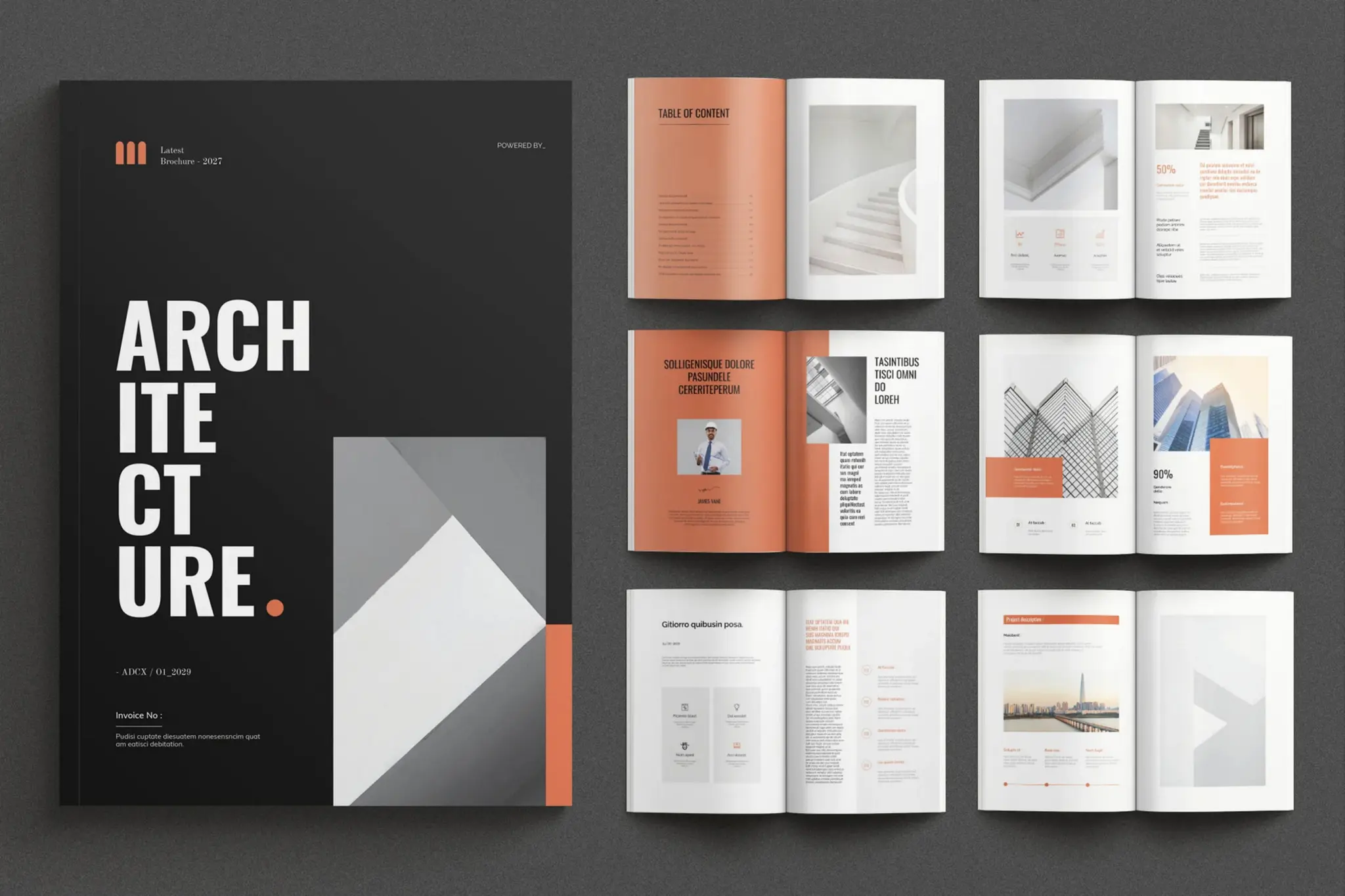 Architecture Portfolio – 50 Professional Templates