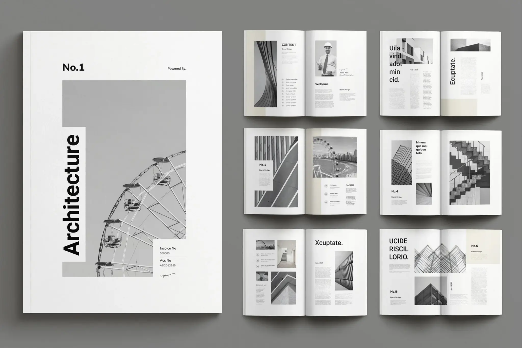 Architecture Portfolio – 50 Professional Templates