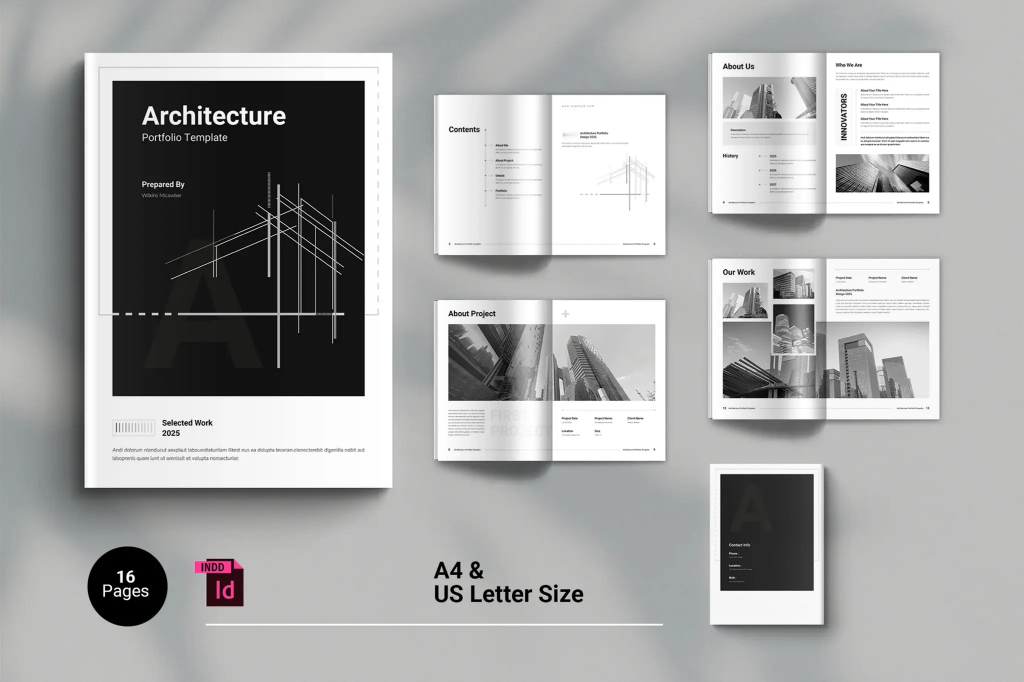 Architecture Portfolio – 50 Professional Templates