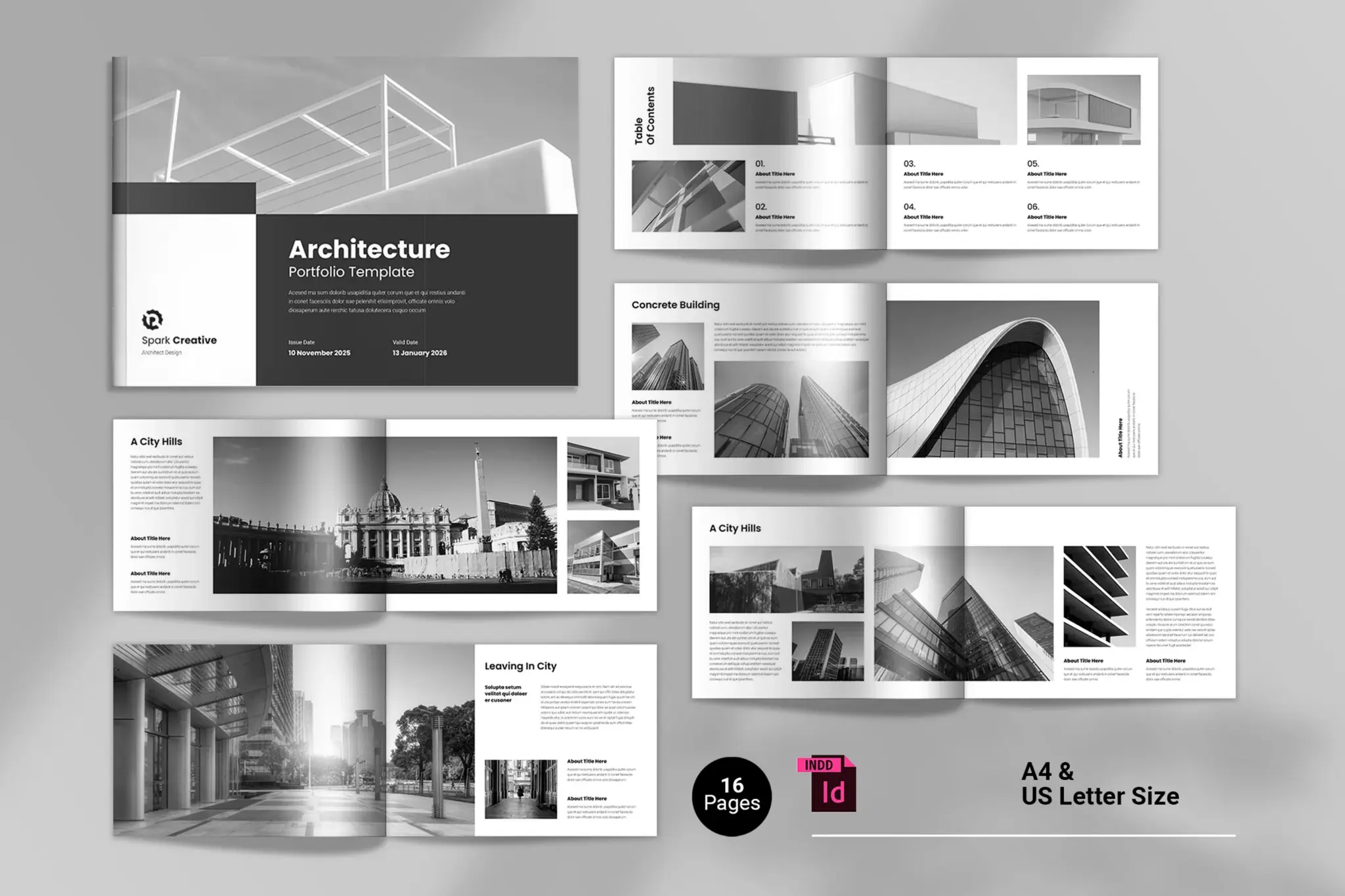 Architecture Portfolio – 50 Professional Templates
