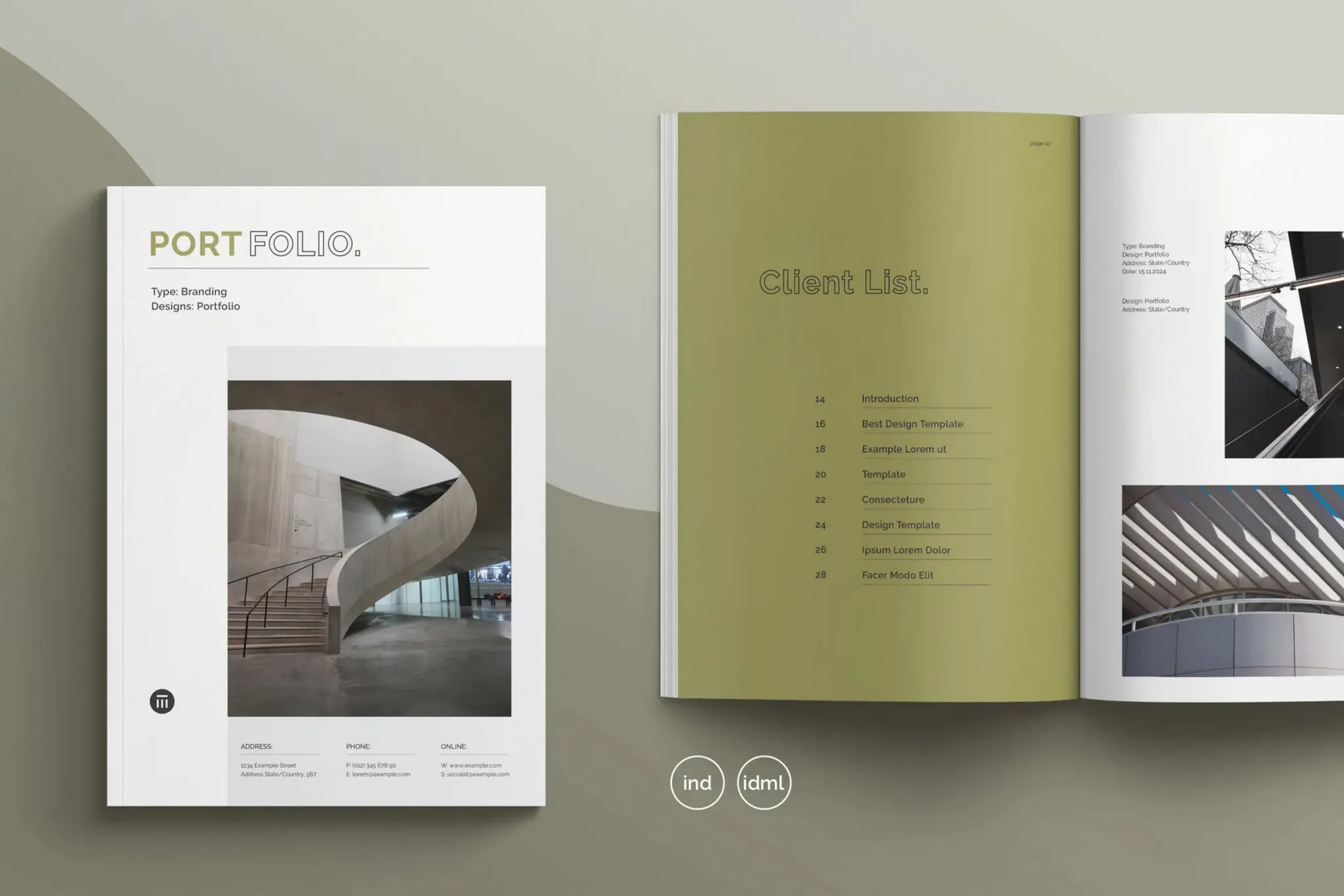 Architecture Portfolio – 50 Professional Templates