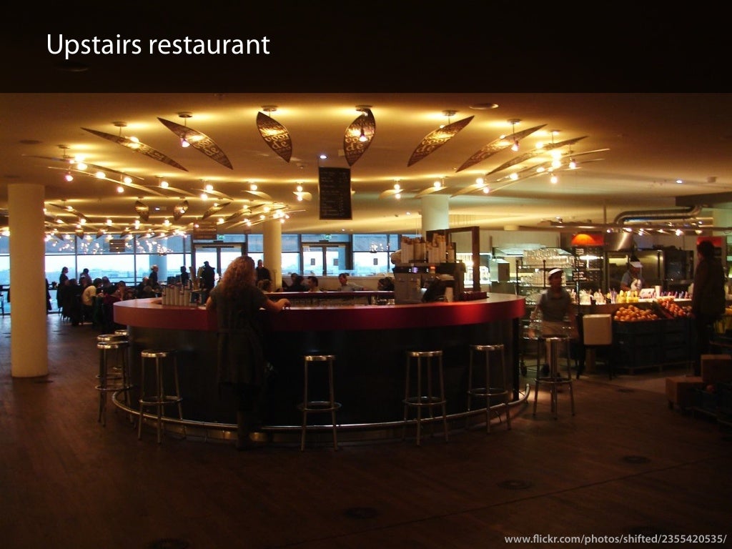 Upstairs restaurant