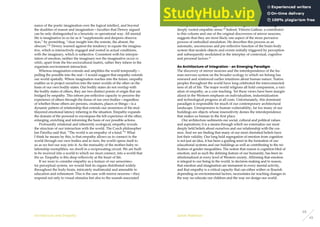 Architecture And Empathy | PDF