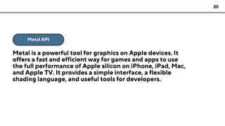 Metal Api Architecture and Features of MacOS.pdf