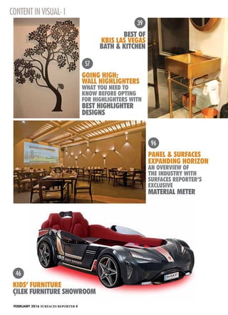 Architecture and interior design magazine surfaces reporter february ...