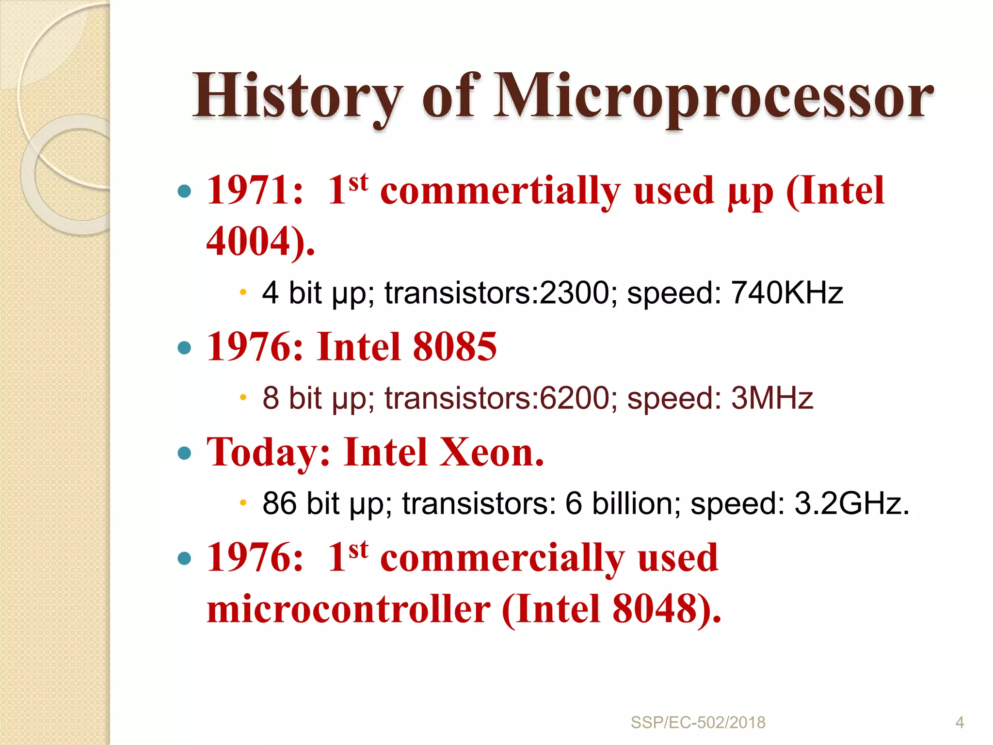 Architecture and pin diagram of 8085 | PPTX
