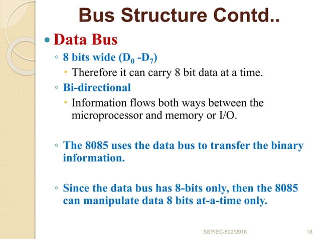 Architecture and pin diagram of 8085 | PPTX